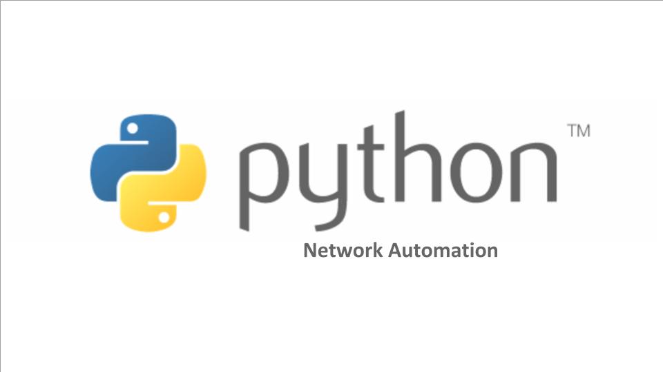 Network Automation Python